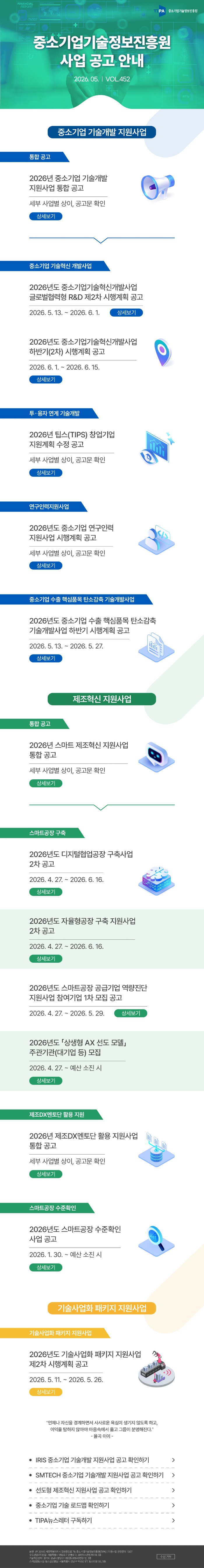 공고레터24 사업공고안내 뉴스레터 vol452